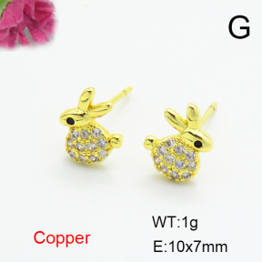 Fashion Copper Earrings  F6E404405aakl-L024