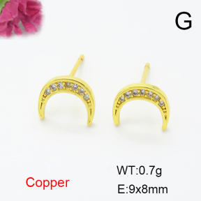 Fashion Copper Earrings  F6E404407aakl-L024