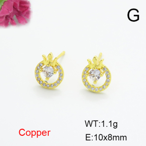 Fashion Copper Earrings  F6E404409aakl-L024