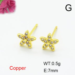 Fashion Copper Earrings  F6E404415aakl-L024