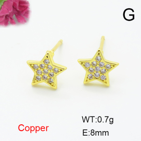 Fashion Copper Earrings  F6E404416aakl-L024
