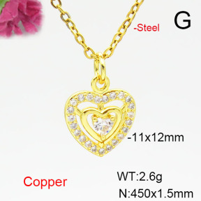 Fashion Copper Necklace  F6N405058vaia-L024