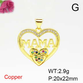 Fashion Copper Pendant  F6P400518aajl-L024