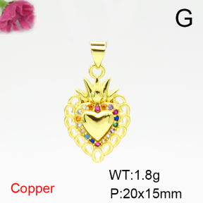 Fashion Copper Pendant  F6P400543avja-L024
