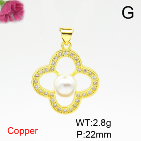 Fashion Copper Pendant  F6P400553aajl-L024