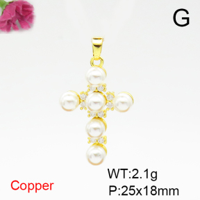 Fashion Copper Pendant  F6P400556aajl-L024