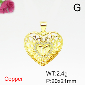 Fashion Copper Pendant  F6P400558aajl-L024