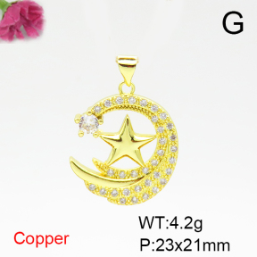 Fashion Copper Pendant  F6P400560aajl-L024