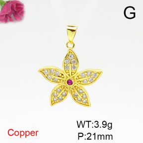 Fashion Copper Pendant  F6P400563aajl-L024