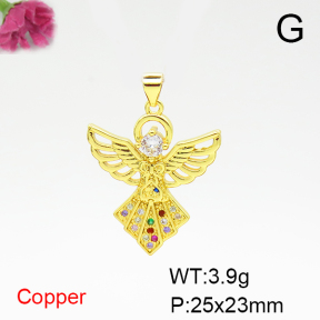 Fashion Copper Pendant  F6P400573aajl-L024