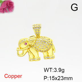 Fashion Copper Pendant  F6P400574aajl-L024
