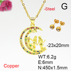 Fashion Copper Sets  F6S004829aajl-L024