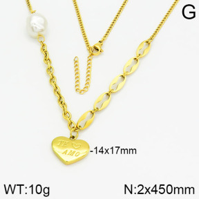 Stainless Steel Necklace  2N3000850vbpb-749
