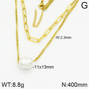 Stainless Steel Necklace  2N3000869bbov-749