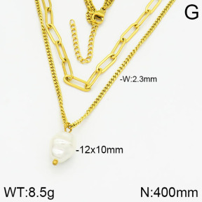 Stainless Steel Necklace  2N3000870bbov-749