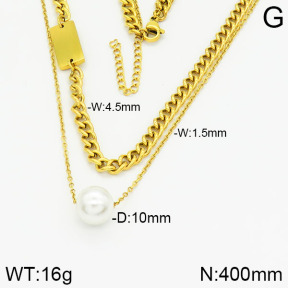 Stainless Steel Necklace  2N3000872bbov-749