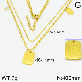 Stainless Steel Necklace  2N3000875bbov-749