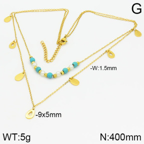 Stainless Steel Necklace  2N3000880vbpb-749