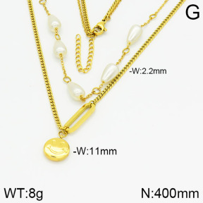 Stainless Steel Necklace  2N3000884bbov-749