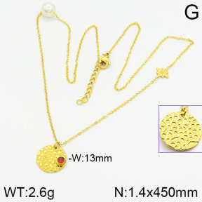 Stainless Steel Necklace  2N4001341vbmb-749