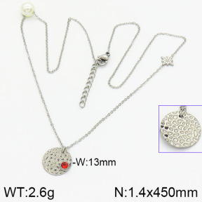 Stainless Steel Necklace  2N4001342ablb-749