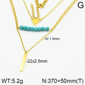 Stainless Steel Necklace  2N4001346bbov-749