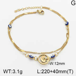Stainless Steel Anklets  5A9000557vbmb-610
