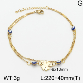 Stainless Steel Anklets  5A9000561vbmb-610