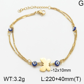 Stainless Steel Anklets  5A9000563vbmb-610