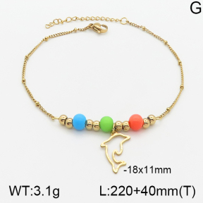 Stainless Steel Anklets  5A9000566vbmb-610