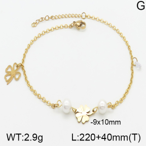 Stainless Steel Anklets  5A9000572vbmb-610