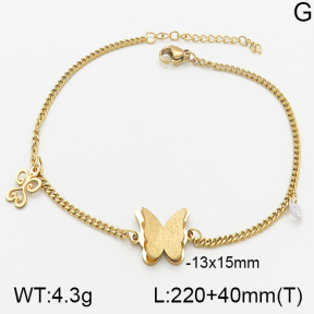 Stainless Steel Anklets  5A9000576vbmb-610