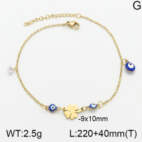 Stainless Steel Anklets  5A9000581vbmb-610