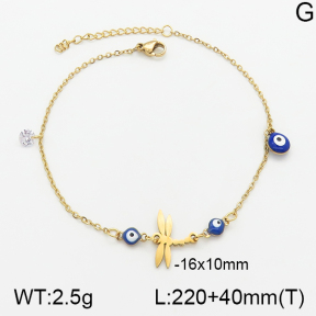 Stainless Steel Anklets  5A9000582vbmb-610