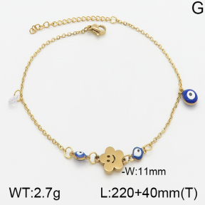 Stainless Steel Anklets  5A9000584vbmb-610