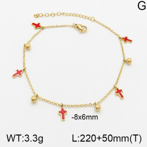 Stainless Steel Anklets  5A9000592vbmb-418