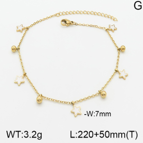 Stainless Steel Anklets  5A9000596vbmb-418