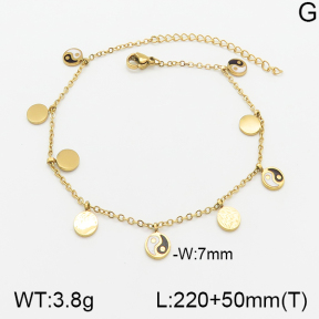 Stainless Steel Anklets  5A9000597vbmb-418