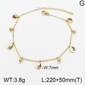 Stainless Steel Anklets  5A9000598vbmb-418