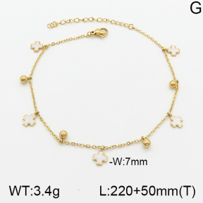 Stainless Steel Anklets  5A9000599vbmb-418