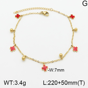 Stainless Steel Anklets  5A9000601vbmb-418