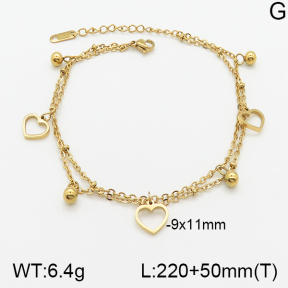 Stainless Steel Anklets  5A9000606bbov-418