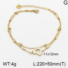Stainless Steel Anklets  5A9000607bbov-418