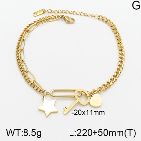 Stainless Steel Anklets  5A9000608bbov-418