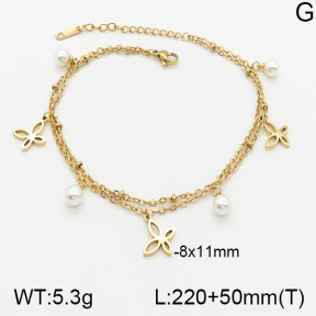 Stainless Steel Anklets  5A9000609bbov-418