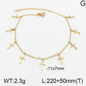 Stainless Steel Anklets  5A9000613vbll-418