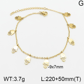 Stainless Steel Anklets  5A9000616vbll-418