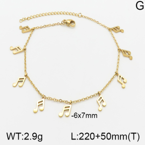 Stainless Steel Anklets  5A9000619vbll-418