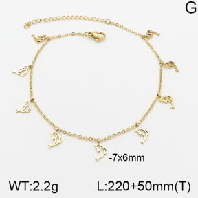 Stainless Steel Anklets  5A9000621vbll-418