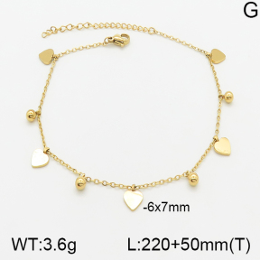 Stainless Steel Anklets  5A9000622vbll-418